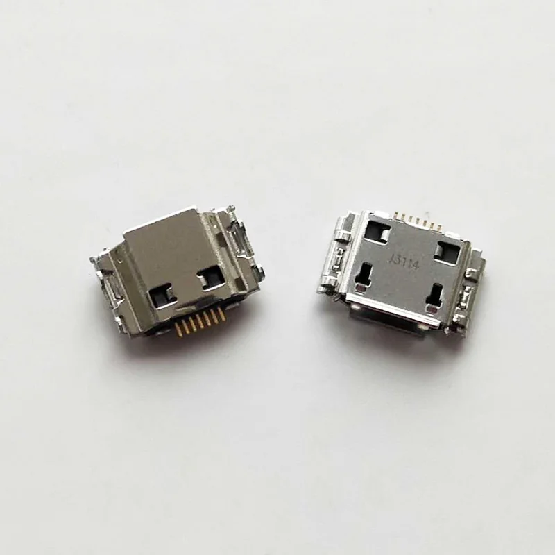 10 шт. 7 контактный разъем micro USB для зарядки Samsung B7722 B7722i C3530 I5700 I5800 580 I717 I7500 I8000 I8510 I9220