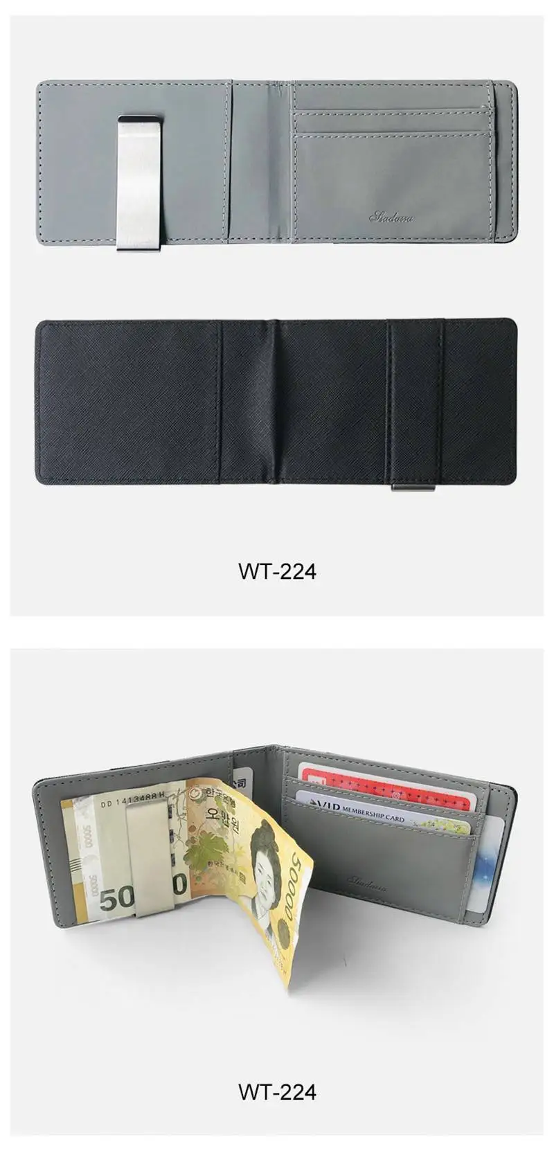 Новинка тонкий мужской бизнес-держатель для кредитных карт RFID металлический кошелек-органайзер чехол из нержавеющей стали кошелек ID