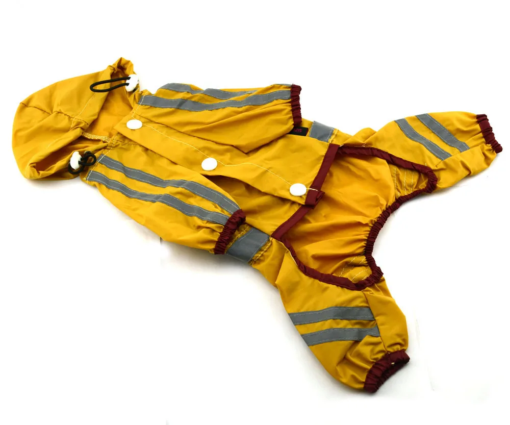 

Pet Cat Dog Clothes Raincoat Waterproof Puppy Suits Hooded Jacket Poncho Pet Rain Coat
