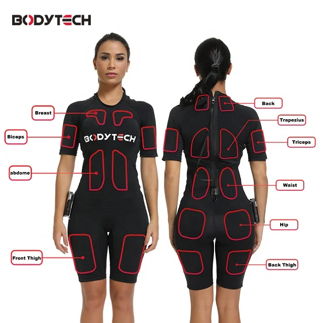 

ems training suit/ems workout machine/full body ems suit