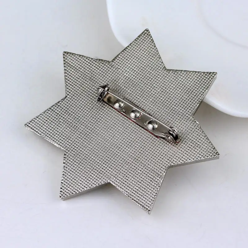 Ходячие мертвецы звезда король округ Униформа шерифа Письмо значок брошь ворота