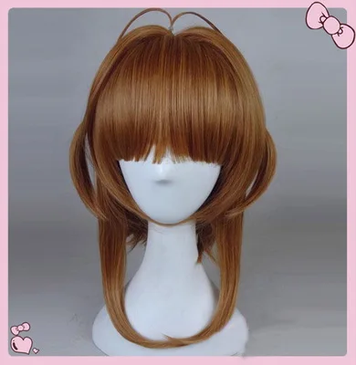 

Hot Anime Cardcaptor Sakura Cosplay Costume Kinomoto Sakura Party Cosplay Costume Pink Dress With Hat Lolita Dress Full Set