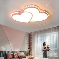 modern chandelier ceiling lamp led chandeliers heart shape for childrens room living room bedroom dining room dimming fixture