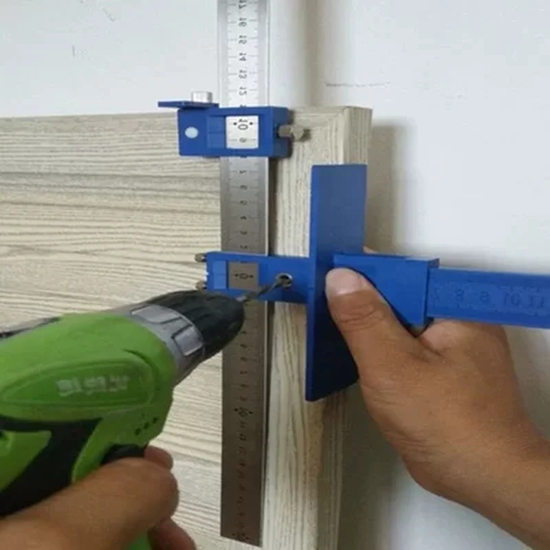 Регулируемый Сверлильный перфоратор для дерева набор сверл с выдвижным ящиком