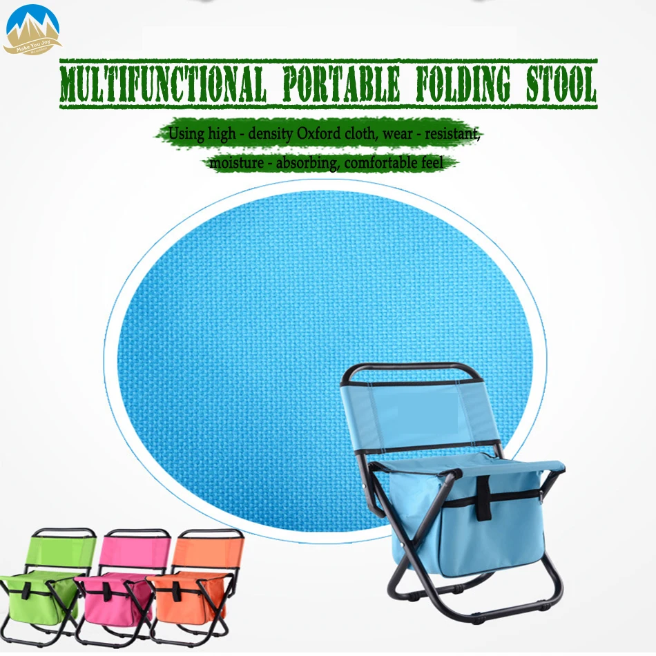 Компактный легкий портативный складной рыболовный стул MYJ туристический для