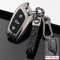 zinc alloy car key cover case full protection for mg 6 zs hs roewe rx5 rx8 i5 rx3 2018 2019 2020 accessories