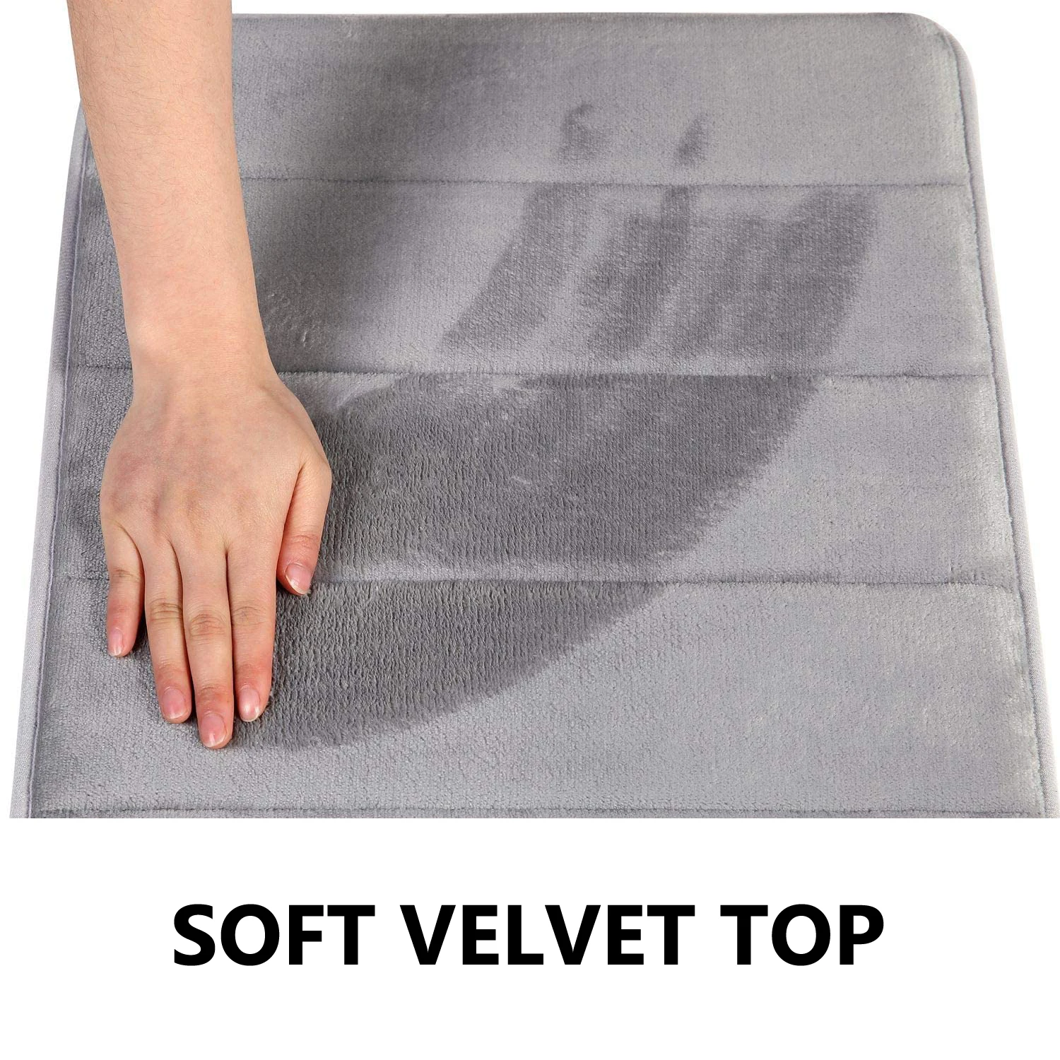 

Home Bath Mat Non-slip Bathroom Carpet Soft Coral Fleece Memory Foam Rug Mat kitchen Toilet Floor Decor