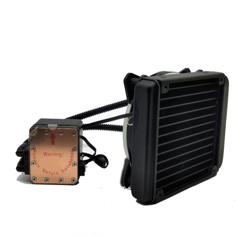 Водяное охлаждение RGB водяного охлаждения вентилятор для LGA 775/115x/1366/2011/AM2/AM3/AM4 120 мм