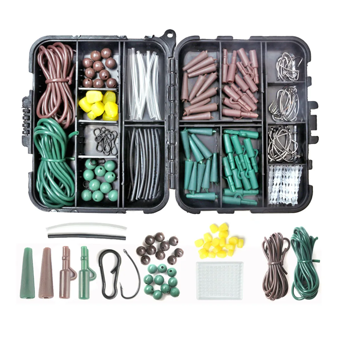 

Hard Plastic Double-Sided Carp Fishing Tangle Box Hook Storage Anti for Fish Carp Fishing Accessorie Tackle Bait Tool
