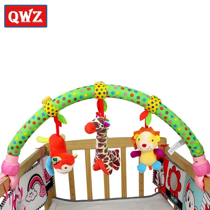 Детская подвесная игрушка QWZ детская кроватка для коляски погремушки сиденье