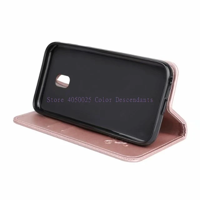 Искусственная кожа телефонные чехлы для samsung J730 J 7 Чехол-бумажник с откидной крышкой для samsung Galaxy J7 SM-J730F SM-J730FM J730FM/DS