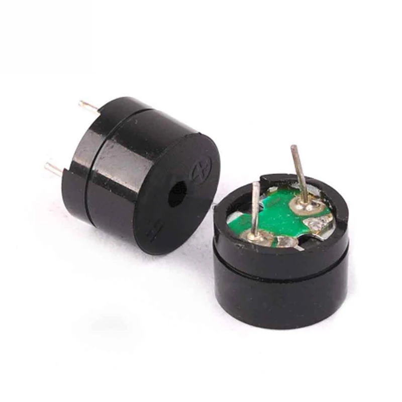 10pcs/lot Universal passive buzzer electromagnetic impedance 16 ohms AC / 2KHz 3V 5V 12V | Электронные компоненты и