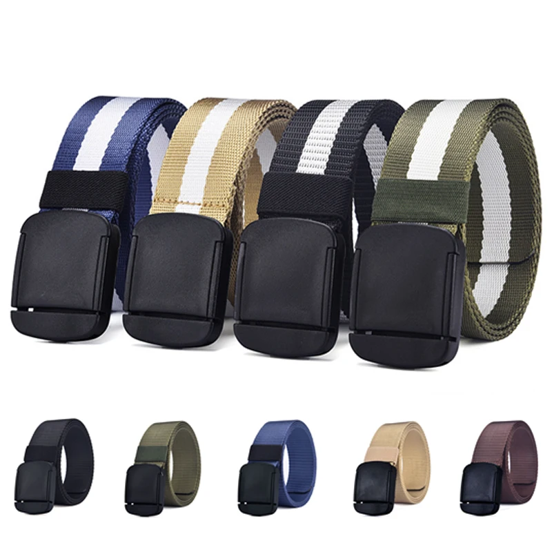 

Canvas Belt Outdoor Sports Mountaineering Special Non-slip Wear-resistant Thick Clamshell Nylon 3.8cm Width 138cm Length