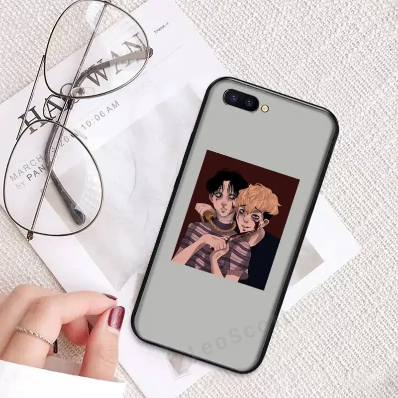 

Fiction Killing Stalking red Phone Case For OPPO R9 R11 R15 R17 RENO Realme S PLUS Normal 2z 3 5 C2 pro cover funda shell