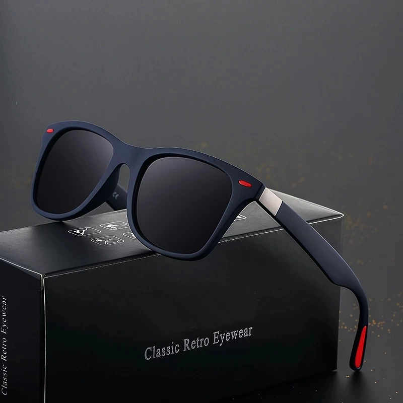 

2021 Brand Design Polarized Sunglasses Men Women Driver Shades Male Vintage Sun Glasses Men Spuare Mirror Summer UV400O culoS