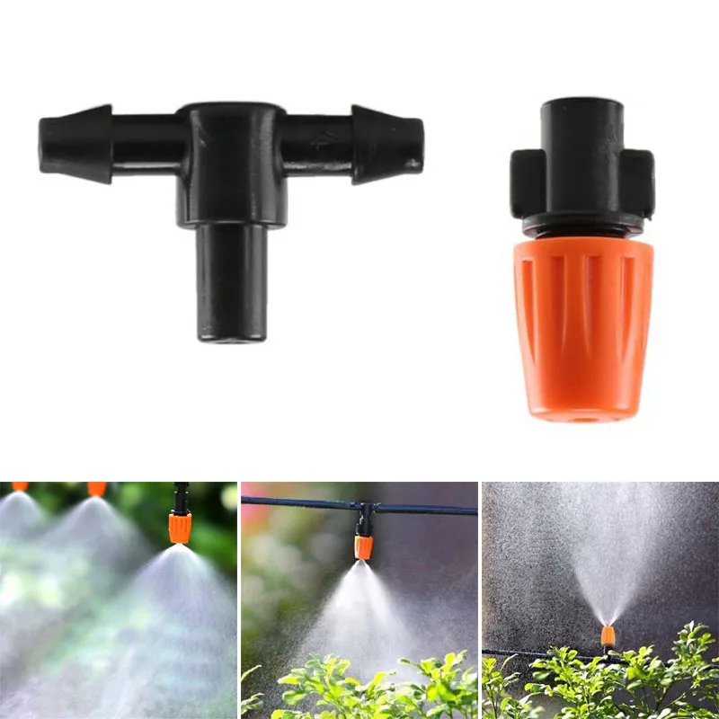 

Misting Drippers Nozzle Irrigation Garden Lawn Yard Plant Set Part Plastic Automatic Watering
