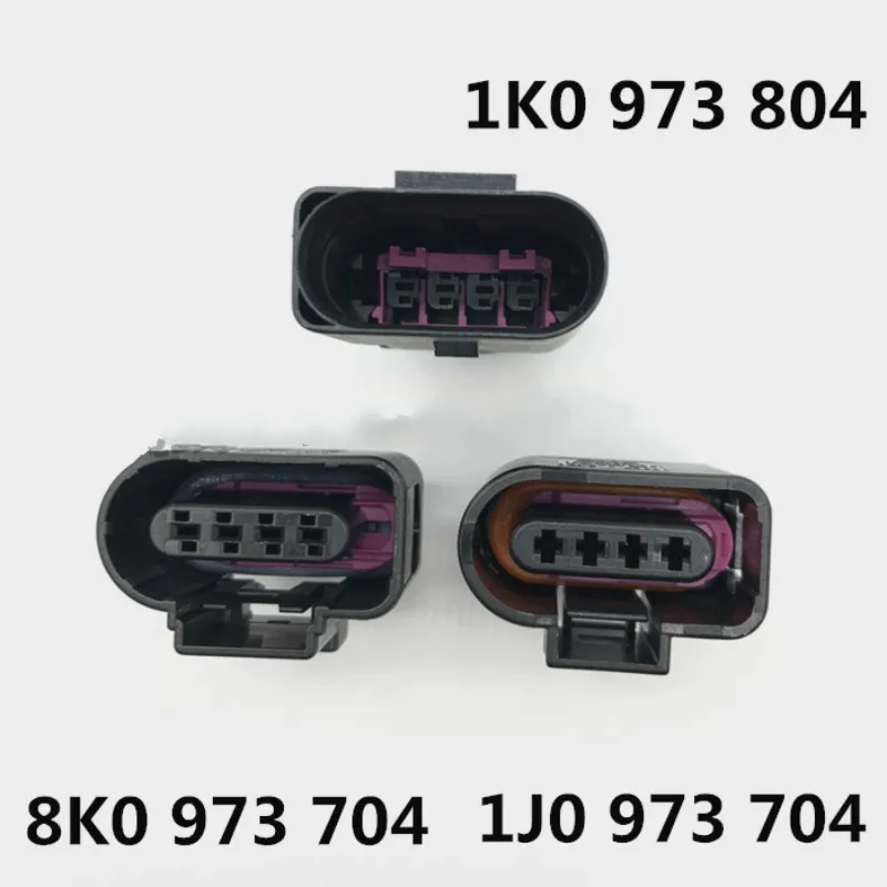 

2pcs/lot 4Pin oxygen sensor after intake supercharging harness plug for Volkswagen Audi 8K0 973 704/1K0 973 804/1J0973704