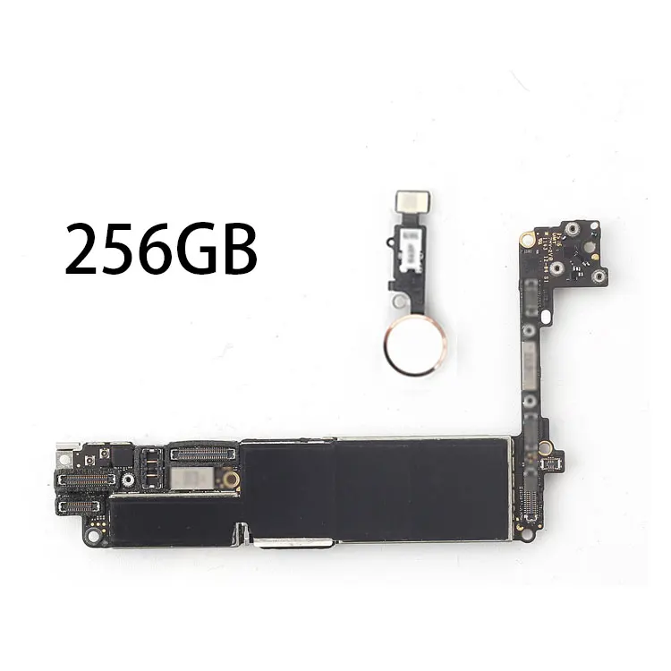 256GB (Gold) 32 ГБ/128 ГБ/256 ГБ для iphone 7 материнская плата без/с Touch ID, оригинальная разблокированная материнская плата для iphone 7 - Цвет: 256GB (Gold)
