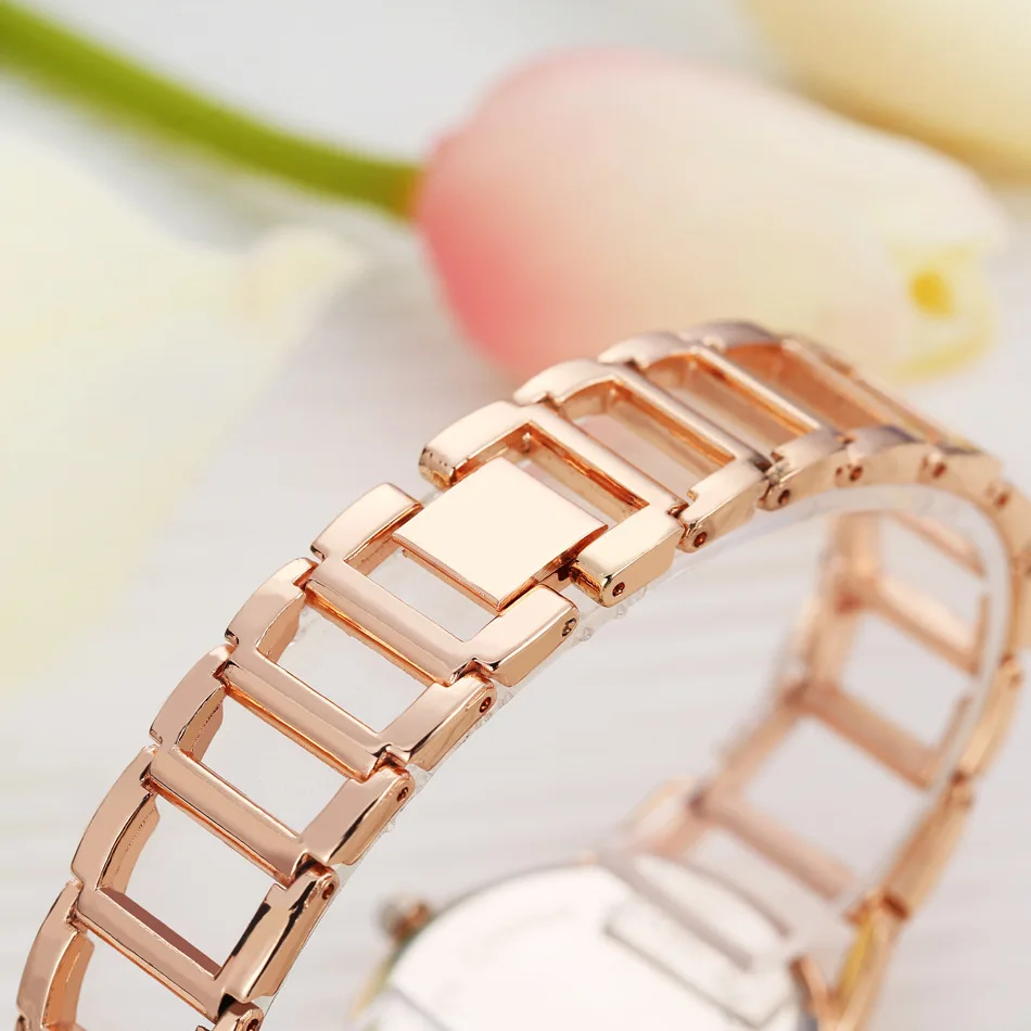 Часы наручные женские кварцевые из нержавеющей стали люксовые модные простые с