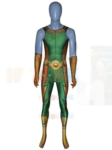 

The Deep Costume Boys Adult Kids Cosplay Costume 3D Print Lycra Spandex Zentai Bodysuit Cosplay Halloween Costumes for Men