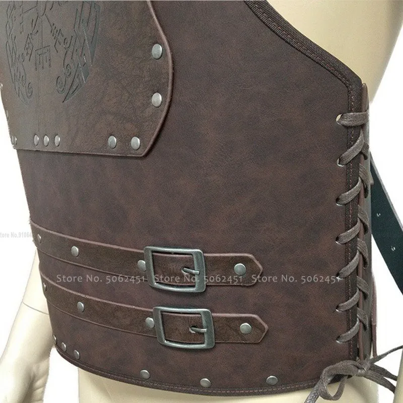 Карнавальный костюм для Хэллоуина мужской средневековый Ретро жилет Саксон