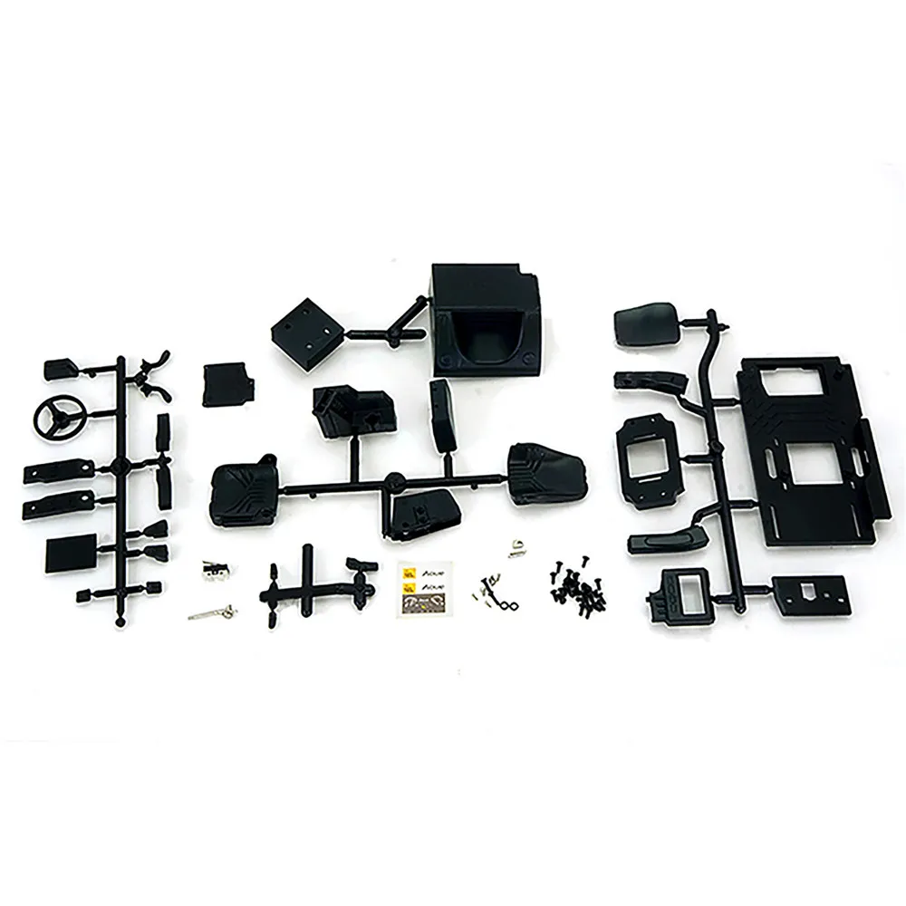 чання wnętrza centralnego zestawu siedzeń kabiny do koparki 1/14 pojazd inżynieryjny akcesoria samochodowe RC