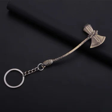 Mjolnir брелок металлическая маска брелок Тор молоток брелок фильм периферийные подарки - Цвет: WCG001-R