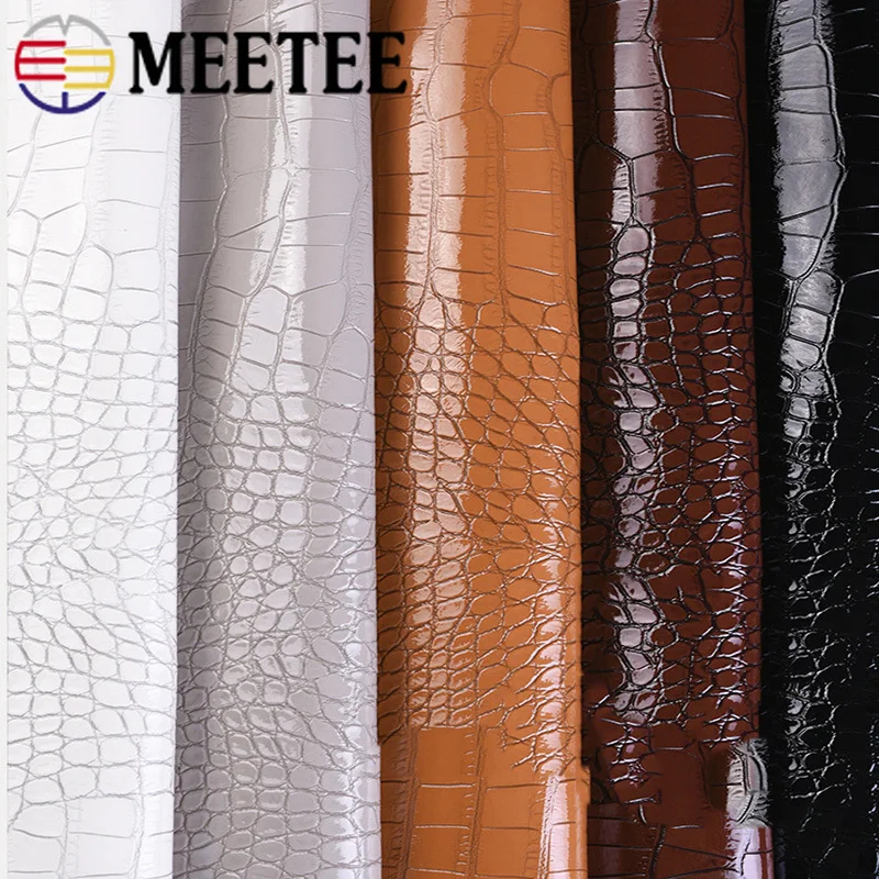 Meetee 95x0 8 см толщина мм ПВХ яркая синтетическая кожа ткань искусственная DIY сумки