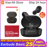 globale version original xiaomi redmi airdots 2s earphone mi true wireless earbuds basic 2s bluetooth 5 0 air2se mic gaming mode