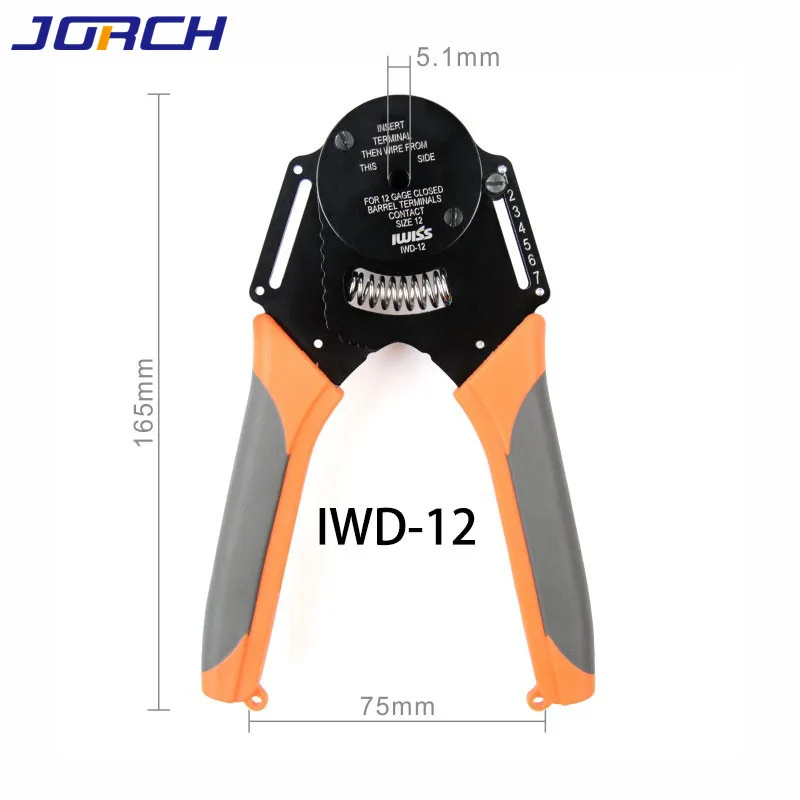 

1 шт. IWD щипцы Harley Cater piller ручной инструмент для Deutsch connector Deutsch DT,DTM,DTP клеммы w2 плоскогубцы 18/16/14 AWG