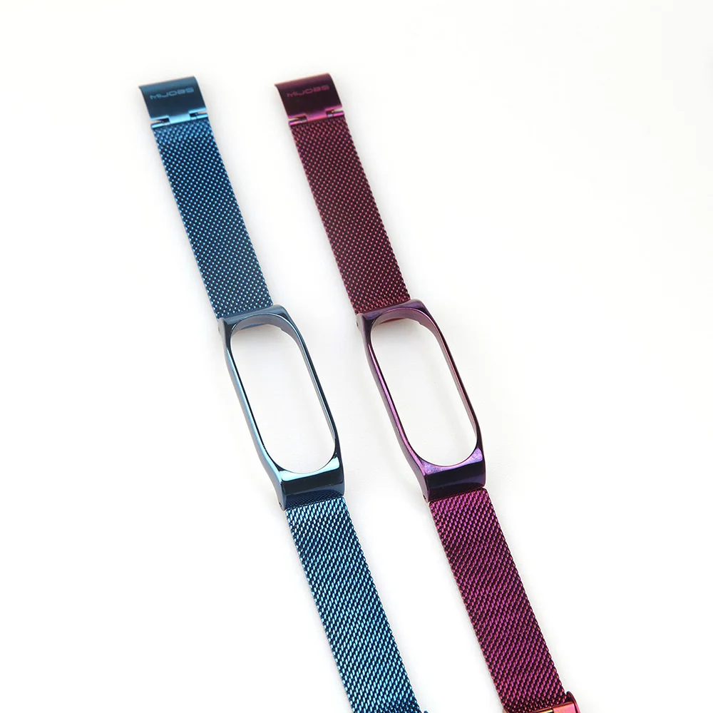 Mi Band 4 ремешок из нержавеющей стали для Mi Band 3/4 Ремешок Браслет Miband 4 Браслеты