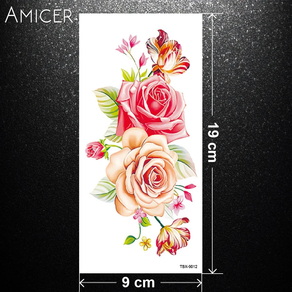 Водонепроницаемый Временные татуировки одноразового переводные наклейки-тату