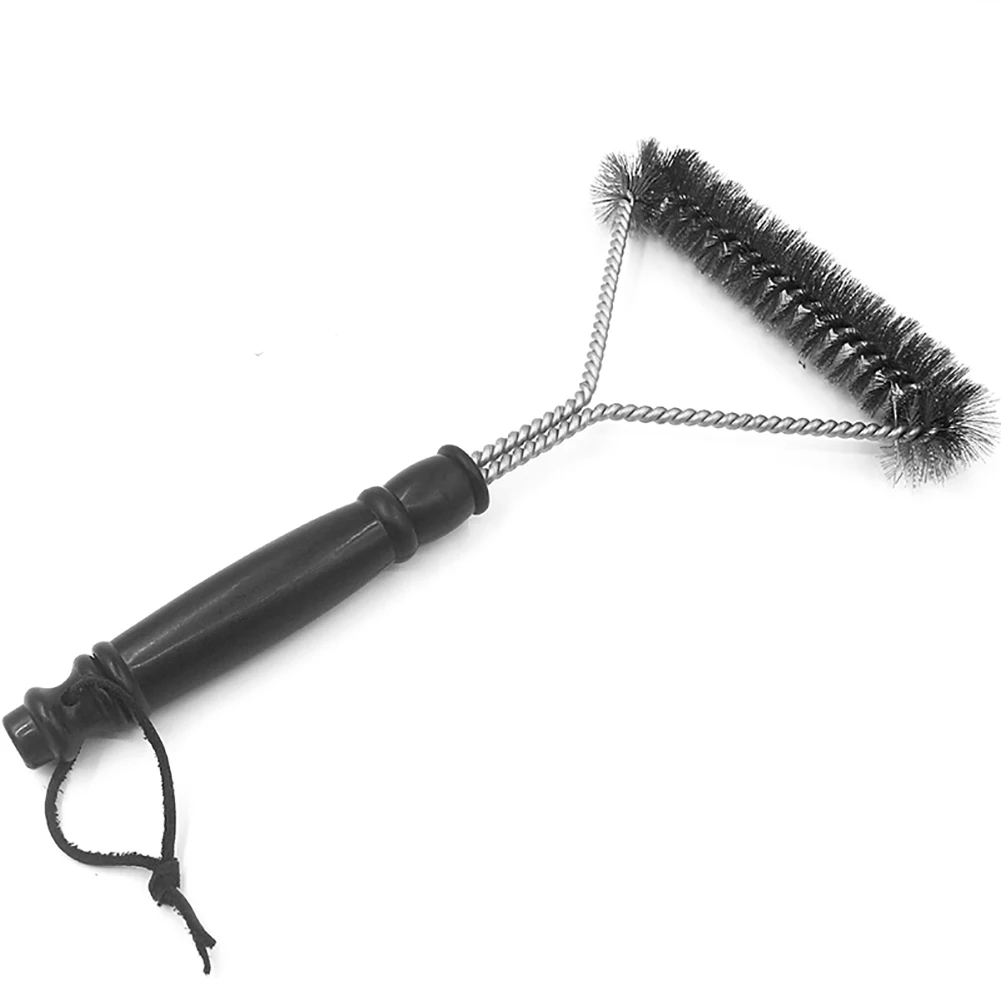 Stainless Steel Barbecue Grill Cleaning Brush Wire Cleaner Scrubbing BBQ Tool |