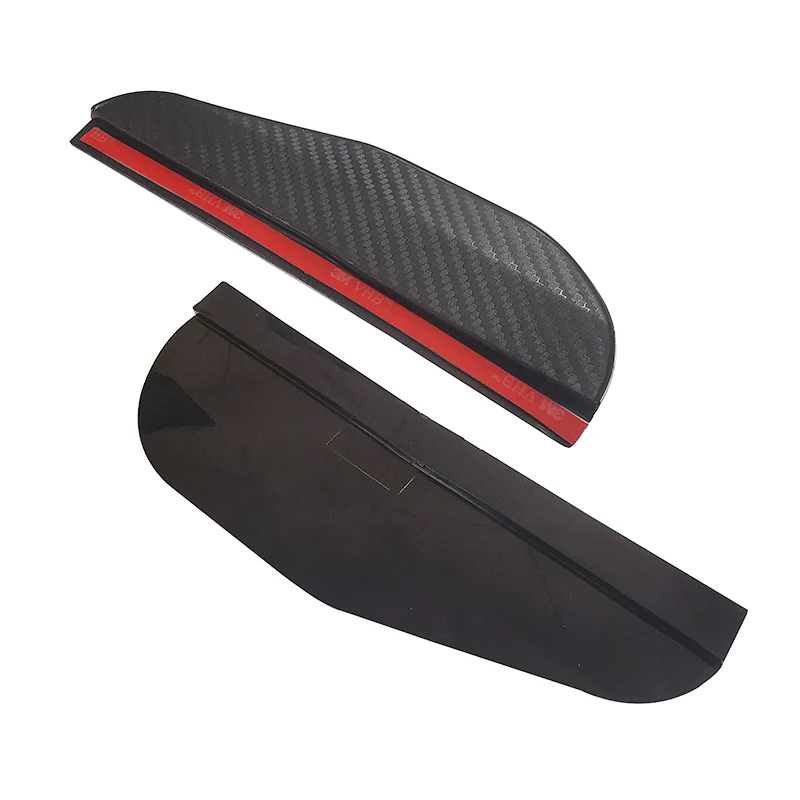 2 шт./компл. текстура из углеродного волокна для автомобильного зеркала заднего