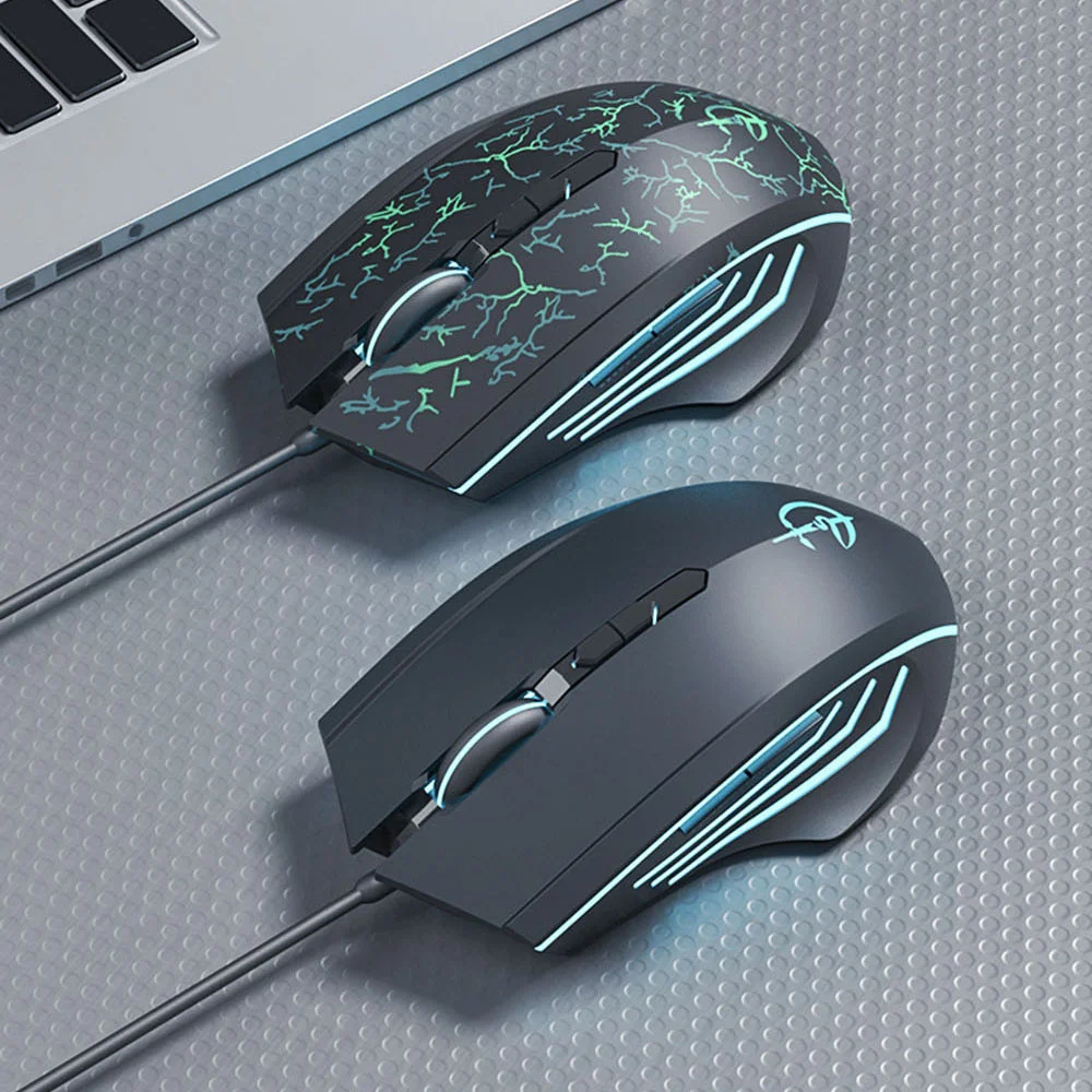 

Компьютерная игровая мышь, 3200DPI, RGB, USB