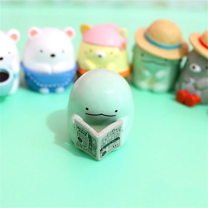 

8pcs/set Creative sumikko corner animal corner creature hand to do cute mini hand to do ornaments in-car desktop decoration