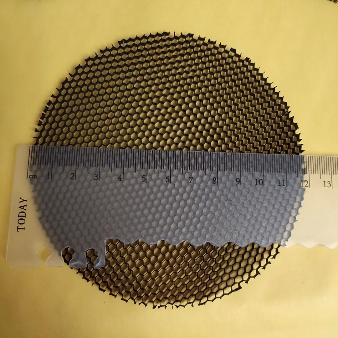 Description Picture 5 of itemLED  Soft light shade hood downlight spotlight round honeycomb mesh cover black anti-glare anti-dazzling light aluminum