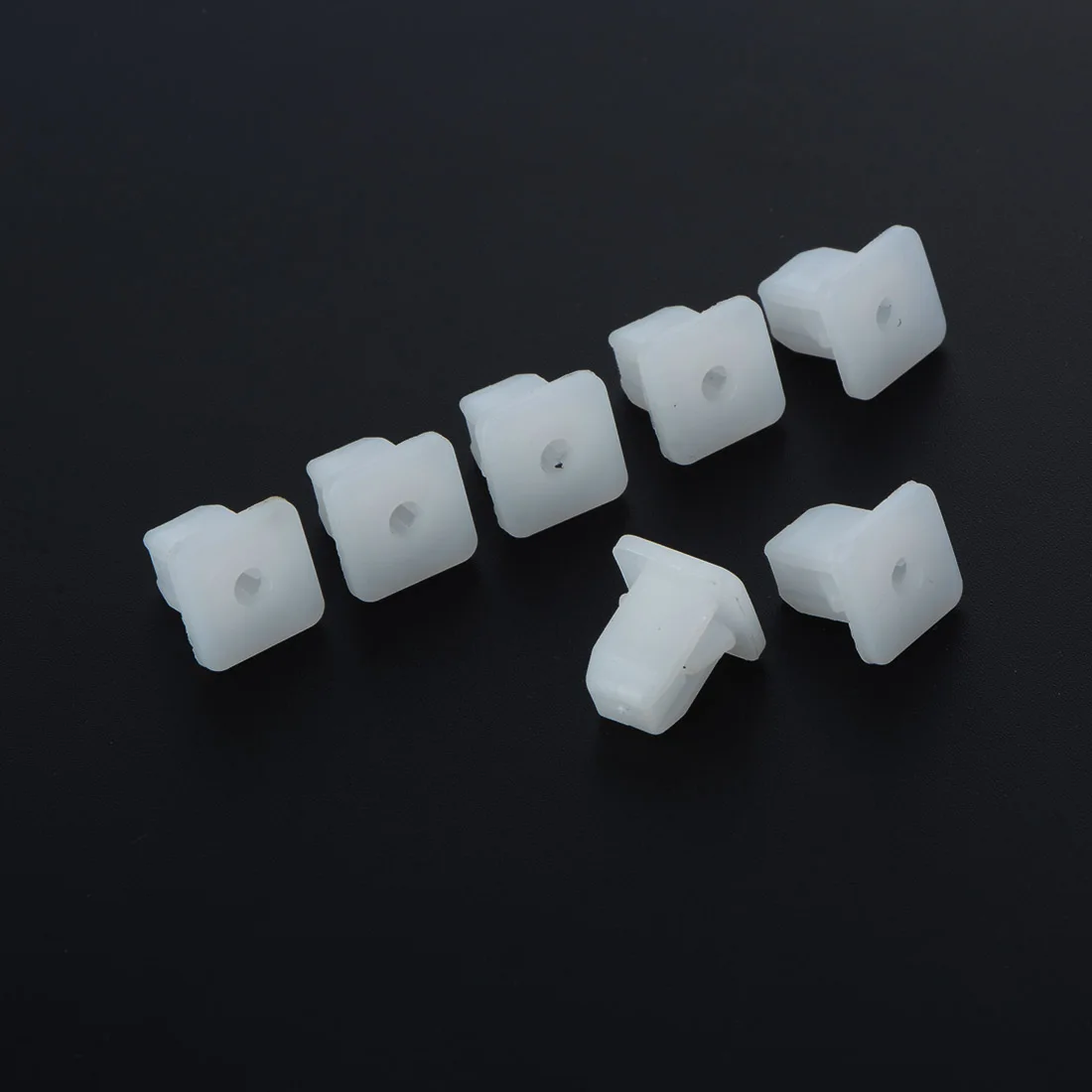 8 мм белый квадрат авто крепеж бампер крепление пистон толчок крышка двигателя