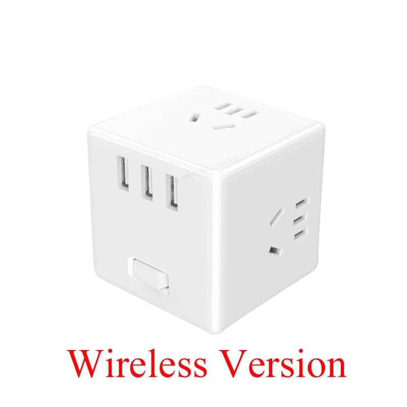 Type 1 Новейший Xiaomi Cube Hub беспроводной конвертер дизайн полосы 3USB разъем PD быстрое зарядное устройство плагин питания Электрическая буксировочная плата - Цвет: Type 1