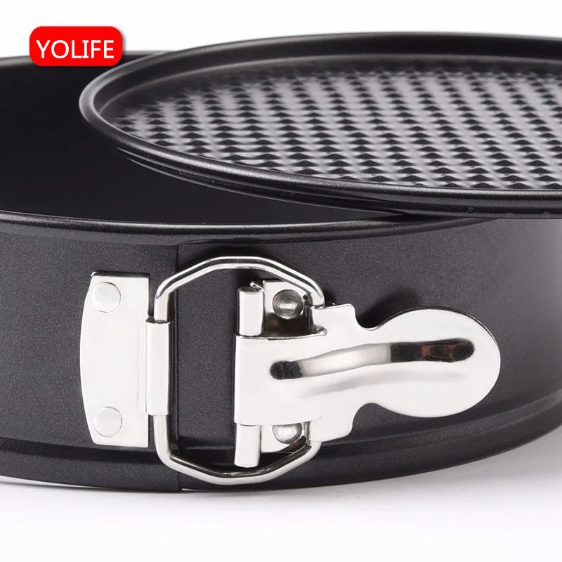 7 дюймов углерода Сталь антипригарное покрытие круглая форма для торта Форма