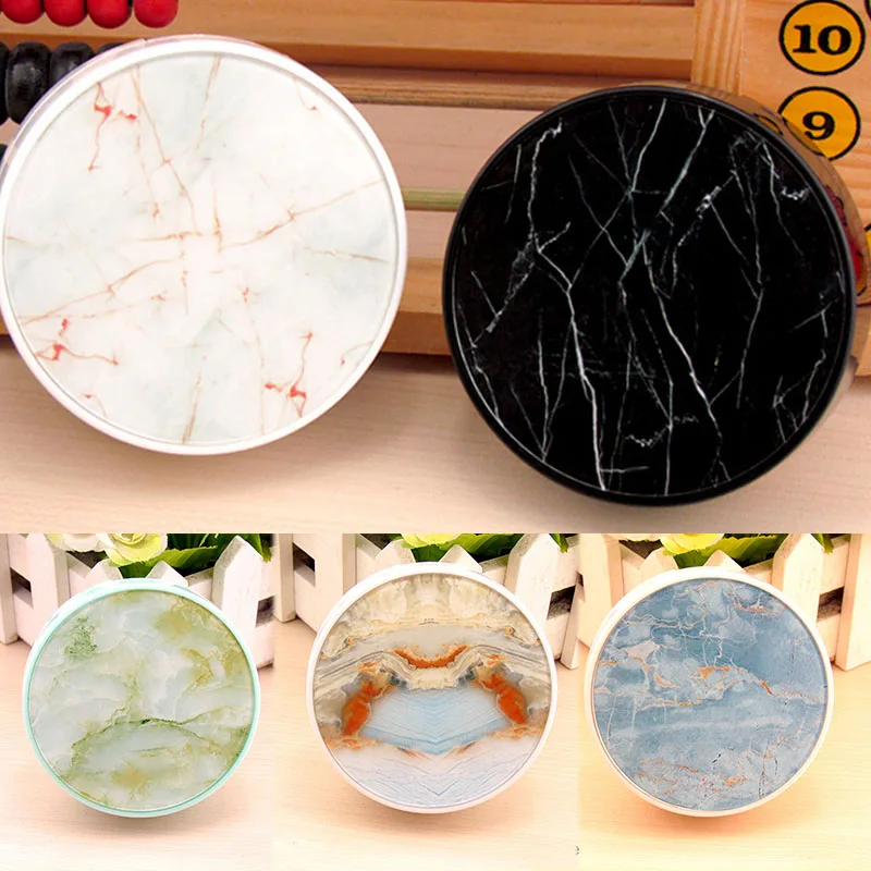 Чехол для линз с мраморной полосой портативный контейнер очки путешествия