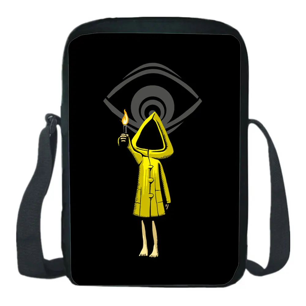 Little Nightmares сумка 3D игра дизайнерское детское нижнее белье с принтом через плечо, на каждый день, сумки для плеча Сумка Мода кросс-боди рюкзак