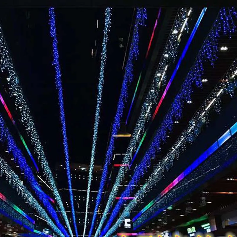 RGB LED String Strip Holiday Festival Curtain Lights Party Fairy Christmas Wedding Decoration 3.5m 100 SMD Ice Bar Lamps | Лампы и