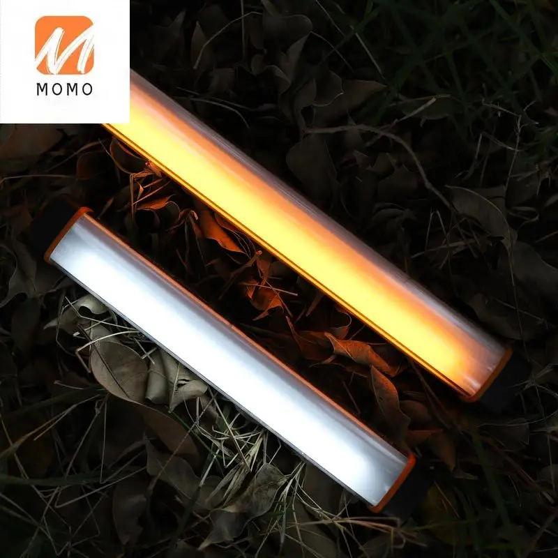 Prezzo X5 Outdoor Tube Waterproof IP65 Tent Decorative Yellow Red Blue White Light Rechargeable 18650 Battery LED Camping Lantern