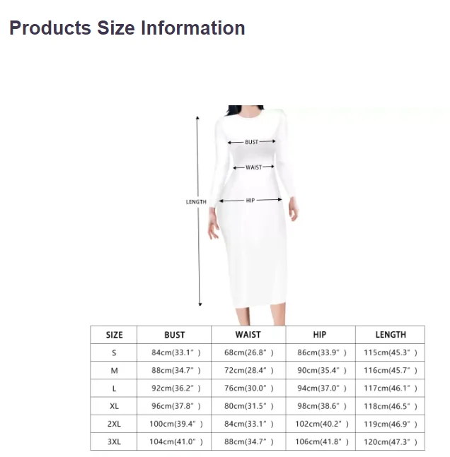 Manufacturers Promotional Discount Tight-Fitting Casual Women's Long 3XL Clothing Hawaiian Travel Banquet Long-Sleeved Dress | Женская