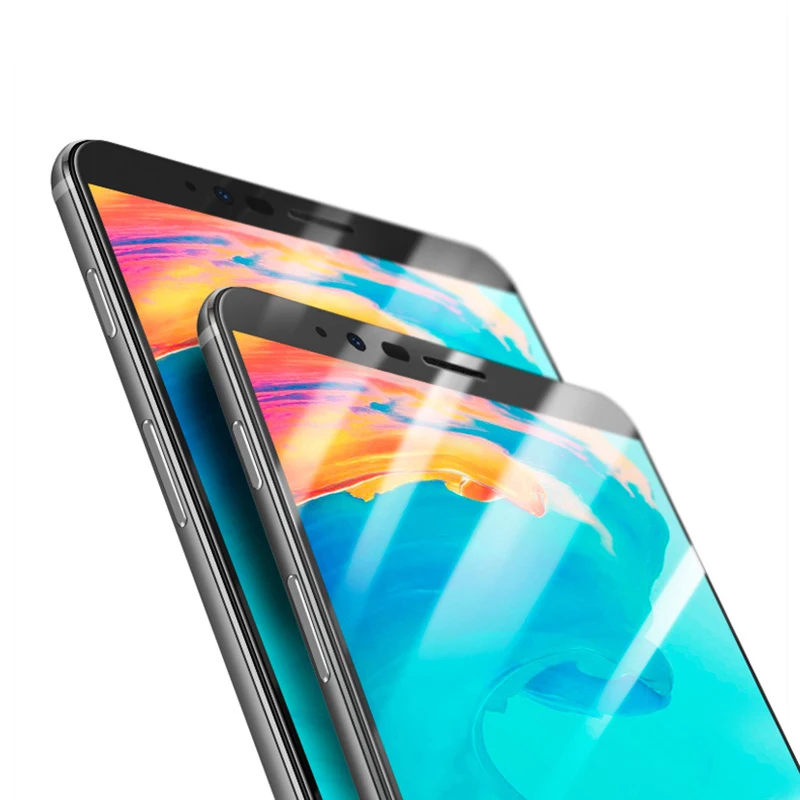 5D изогнутое закаленное стекло для OnePlus 5T 4D полное покрытие клея протектор экрана