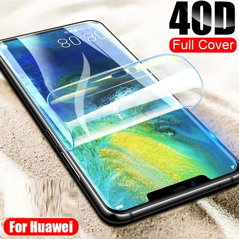 Гидрогелевая пленка для Huawei Y7 Y5 Y6 Prime 2018 Nova 2 Lite экран на Honor 7A Pro 7S 7C Русская версия