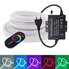 Неосветильник светильник ная лента 5050 RGB 220 В 2835 SMD, уличная водонепроницаемая светодиодная лента 120 светодиодовм, гибкая светильник оновая вывеска