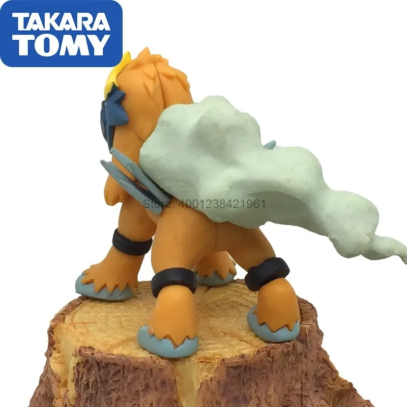 TAKARA TOMY настоящая кукла Покемон T-arts Entei модель экшн-фигурка коллекция игрушек для
