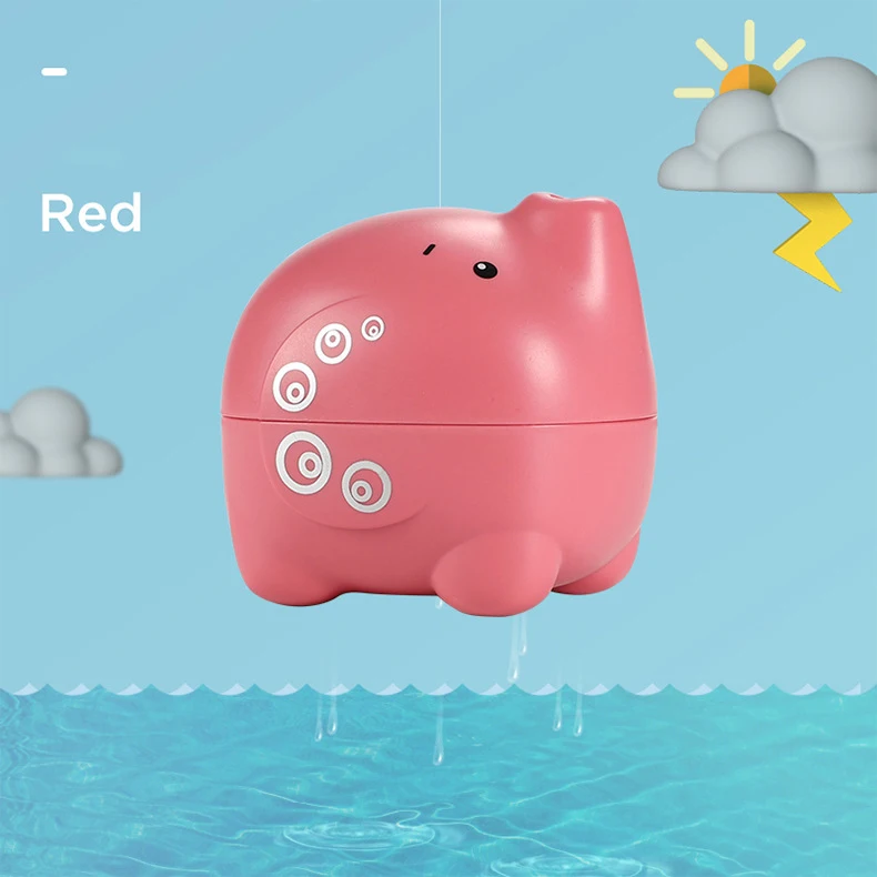 1PCS 1 шт. Мультяшные животные Дельфин Душ Ванна игрушка для детей водные игрушки Детская ванная комната Спринклерные игрушки пляжные игрушки для купания для детей - Цвет: 1PCS